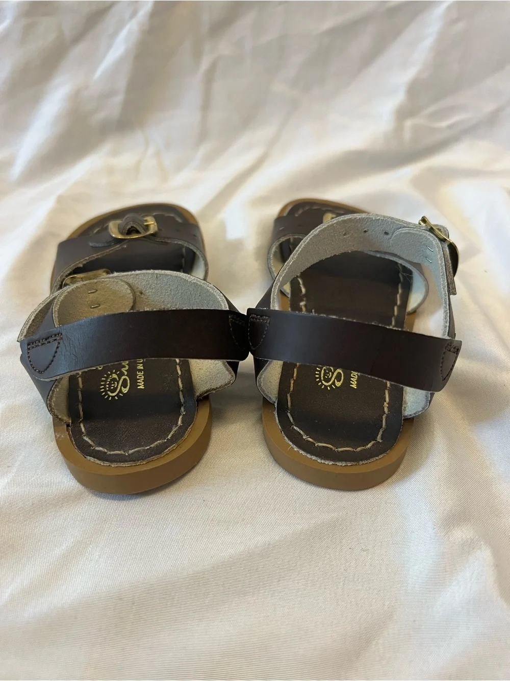 Salt Water Sandals Surfer Brown Size Toddler 9